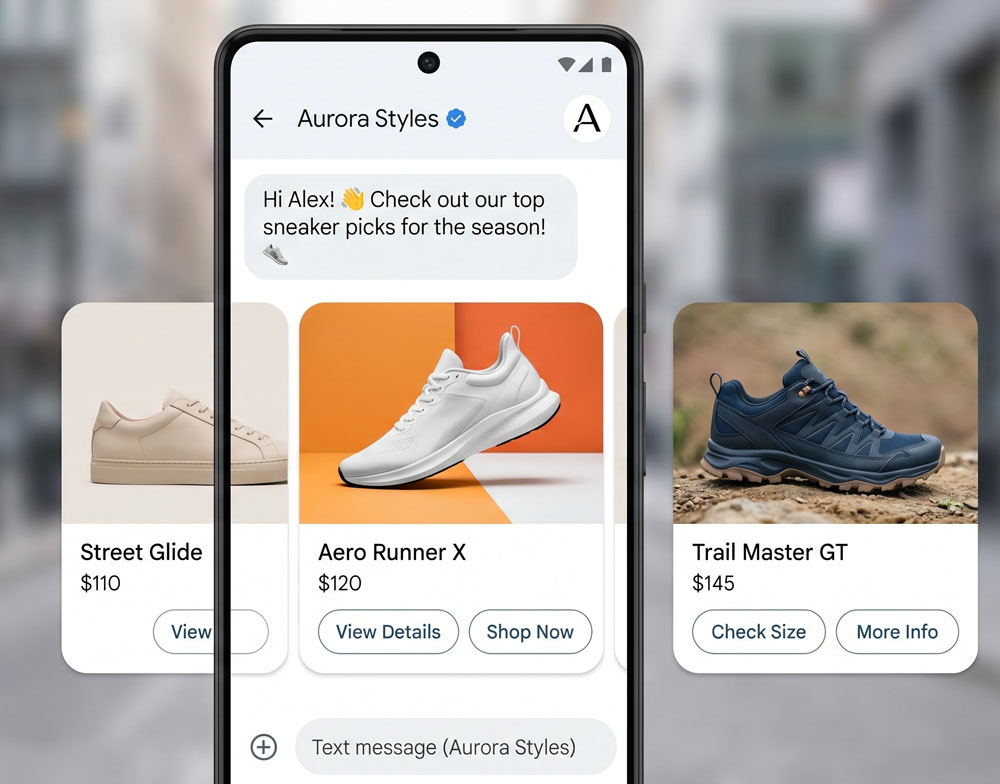 Retail RCS example